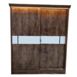 Imperial Brown Sliding Almirah