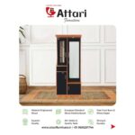 Attari Noir Elegance Dresser - Black UV
