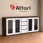 WhiteFrame Multi-Drawer Crockery Unit