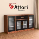BlackGlass Premium Crockery Unit