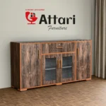 Rustic WoodLine Crockery Unit