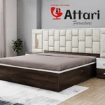 Attari Modern Wooden Cot (Model 16)