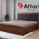 Attari Modern Wooden Cot (Model 17)