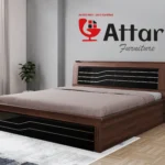 Attari Modern Wooden Cot (Model 2)
