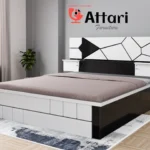 Attari Modern Wooden Cot (Model 25)