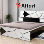 Attari Modern Wooden Cot (Model 25a)
