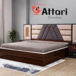 Attari Modern Wooden Cot (Model 37)