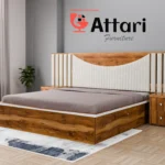 Attari Modern Wooden Cot (Model 40)