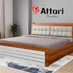 Attari Modern Wooden Cot (Model 45)