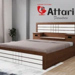 Attari Modern Wooden Cot (Model 5)