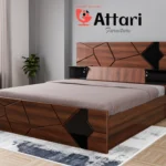 Attari Modern Wooden Cot (Model 51)