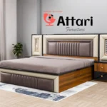 Attari Modern Wooden Cot (Model 52)