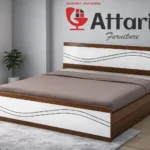 Attari Modern Wooden Cot (Model 53)