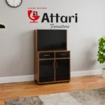 Attari Wooden tv unit Cabinet with Drawers Blackboard